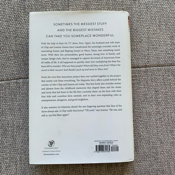 The Magnolia Story Book Chip & Joanna Gaines Hardcover - Picture 3 of 3